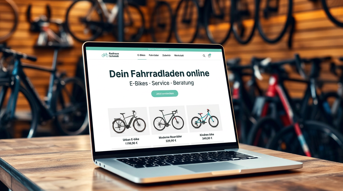Onlineshop für stationäre Fahrradhändler: Die digitale Filiale richtig aufbauen